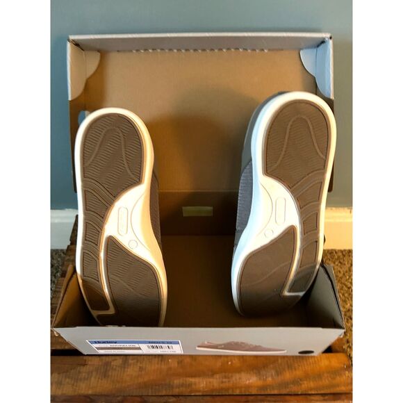 NWB Hurley men's gray Shoreline lace slipon sneakers size 13 casual light weight - Picture 5 of 6